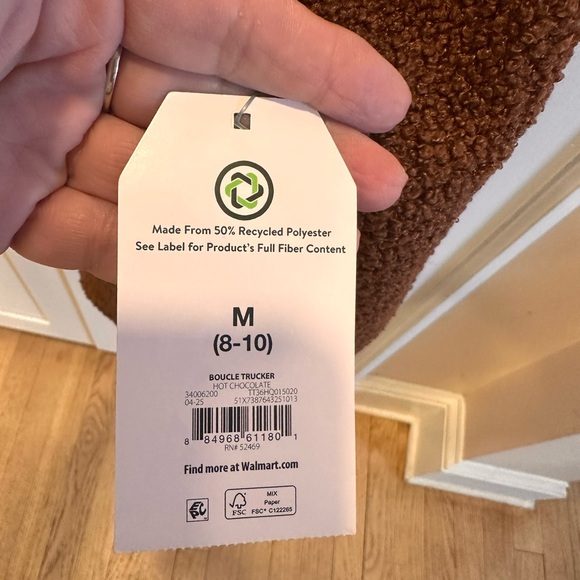 Time and Tru Cozy Brown Coat - Picture 4 of 7